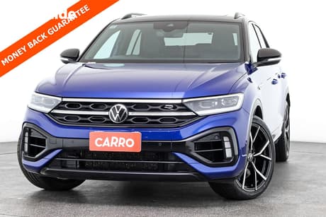 Blue 2023 Volkswagen T-ROC Wagon R