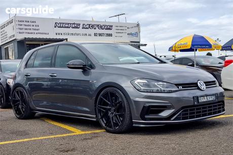 Grey 2017 Volkswagen Golf Hatchback R Grid Edition