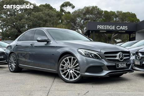 Grey 2017 Mercedes-Benz C350 Sedan E (Hybrid)