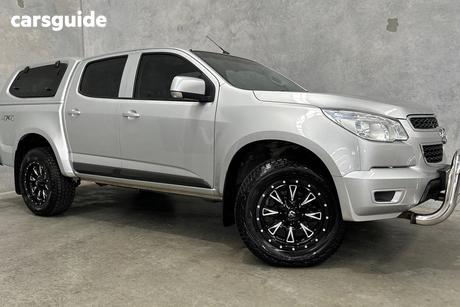 Silver 2014 Holden Colorado Crew Cab Pickup Lt (4X4)