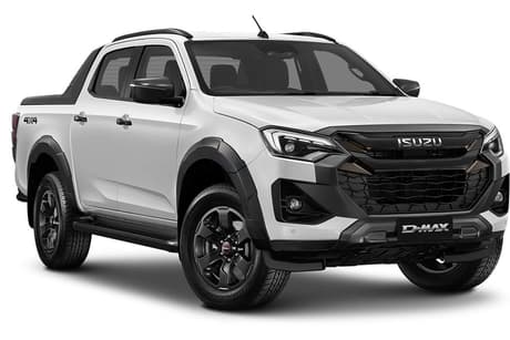 White 2026 Isuzu D-MAX Crew Cab Utility X-Terrain (4X4)