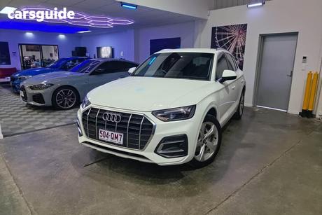 White 2023 Audi Q5 Wagon 40 Tdi Quattro Mhev