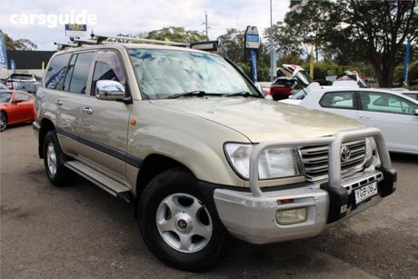 Gold 2004 Toyota Landcruiser Wagon Gxl (4X4)