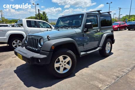 Grey 2015 Jeep Wrangler Softtop Sport (4X4)