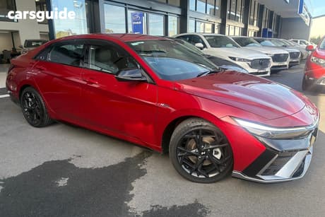 Red 2023 Hyundai I30 Sedan N Line