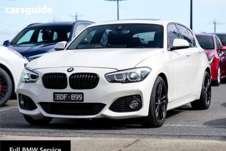 White 2019 BMW 118I Hatchback M Sport