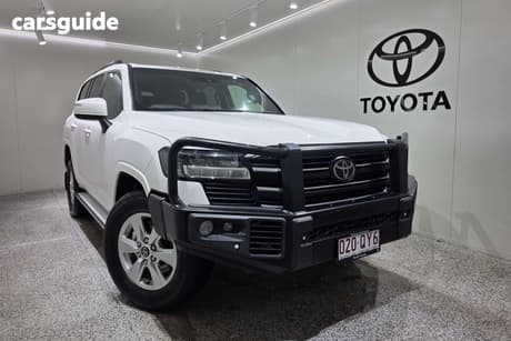 White 2024 Toyota Landcruiser Wagon Lc300 Gxl (4X4)
