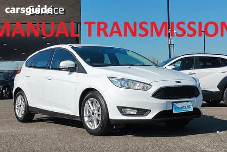 White 2016 Ford Focus Hatchback Trend