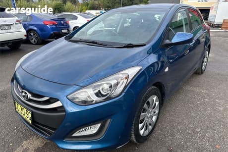 Blue 2013 Hyundai I30 Hatchback Active