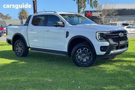 White 2023 Ford Ranger Double Cab Pick Up Wildtrak 2.0 (4X4)