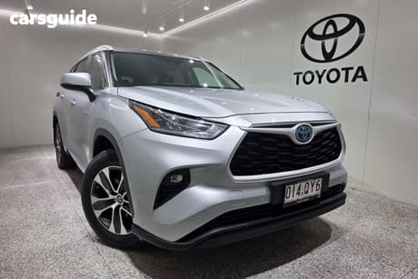 Silver 2023 Toyota Kluger Wagon Gxl Hybrid Awd