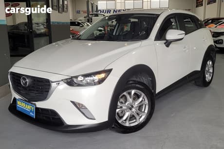 White 2017 Mazda CX-3 Wagon Maxx (Fwd)