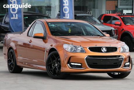 Orange 2017 Holden UTE Utility Ss