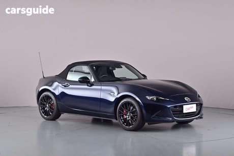 Blue 2022 Mazda MX-5 Convertible Roadster Gt Rs