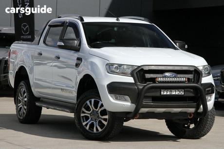 White 2017 Ford Ranger Dual Cab Pick-up Wildtrak 3.2 (4X4)