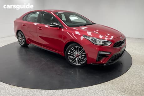 Red 2020 Kia Cerato Sedan Gt Safety Pack