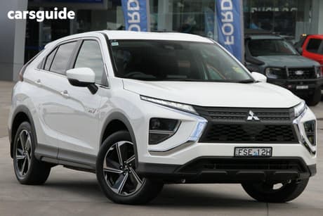 White 2024 Mitsubishi Eclipse Cross Wagon Es Phev (Awd)