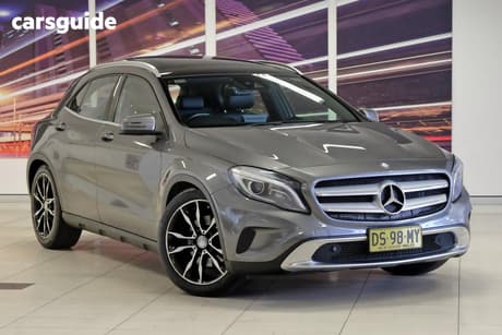 Grey 2016 Mercedes-Benz GLA250 Wagon 4Matic