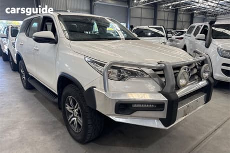 White 2018 Toyota Fortuner Wagon Gx