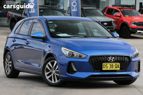 Blue 2017 Hyundai I30 Hatchback Active