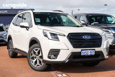 White 2022 Subaru Forester Wagon 2.5I (Awd)