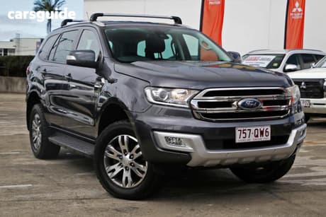 Grey 2016 Ford Everest Wagon Trend