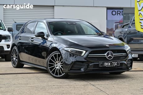 Black 2021 Mercedes-Benz A35 Hatchback 4Matic