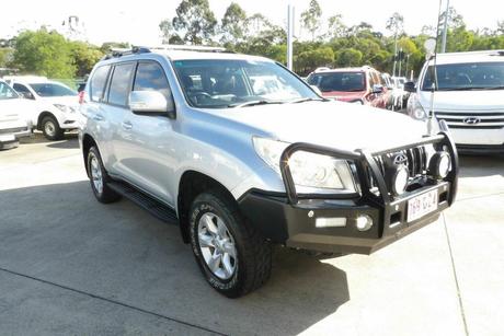Silver 2013 Toyota Landcruiser Prado Wagon Altitude (4X4)
