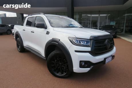 White 2025 GWM Cannon Dual Cab Utility Vanta (4X4)