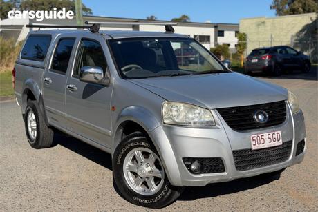 Silver 2012 Great Wall V240 Dual Cab Utility (4X4)