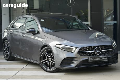 Grey 2022 Mercedes-Benz A180 Hatchback