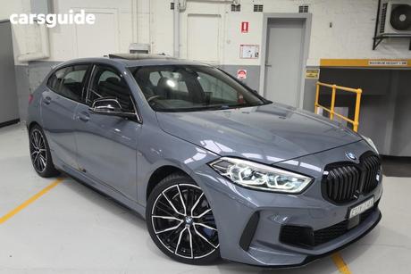 Grey 2021 BMW M135I Hatchback Xdrive