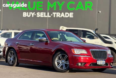 Red 2013 Chrysler 300 Sedan C