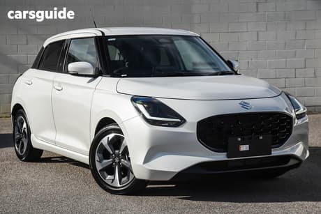 White 2026 Suzuki Swift Hatchback Hybrid Glx