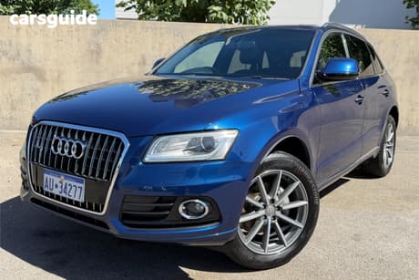 Blue 2017 Audi Q5 Wagon 2.0 Tfsi Quattro