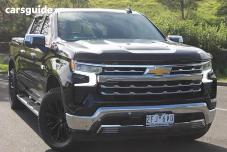 Black 2023 Chevrolet Silverado Crew Cab Pickup 1500 Ltz Premium Tech Pack