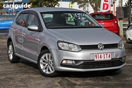 Silver 2015 Volkswagen Polo Hatchback 81 Tsi Comfortline