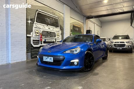 Blue 2013 Subaru BRZ Coupe