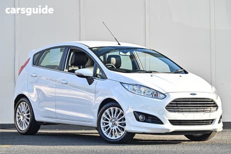 White 2018 Ford Fiesta Hatchback Sport