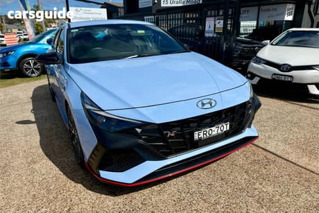 Blue 2021 Hyundai I30 Sedan N PREMIUM