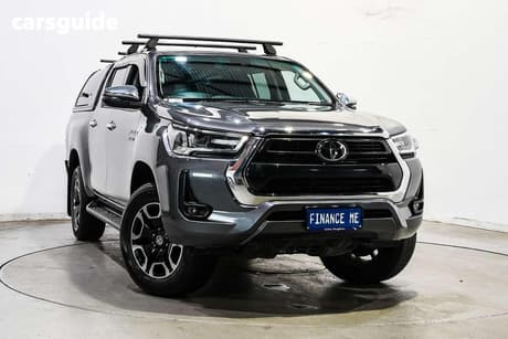Grey 2022 Toyota Hilux Double Cab Pick Up Sr5 (4X4)