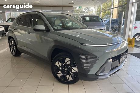 Green 2025 Hyundai Kona Wagon Hybrid Premium