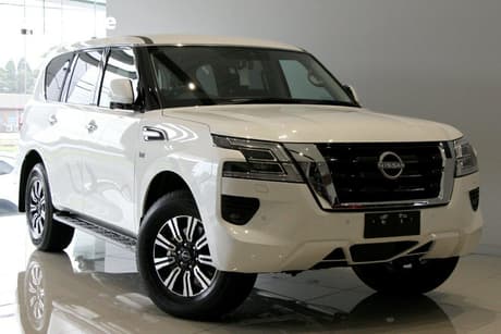 White 2026 Nissan Patrol Wagon Ti (4X4)