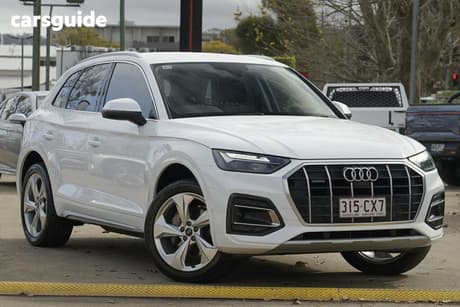 White 2021 Audi Q5 Wagon 40 Tdi Quattro Mhev