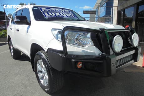 White 2020 Toyota Landcruiser Prado Wagon Gx 7 Seat