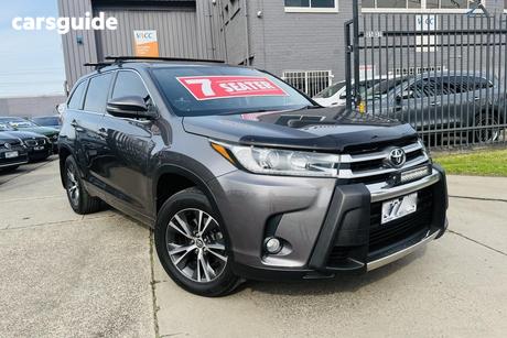 Grey 2017 Toyota Kluger Wagon Gx (4X2)