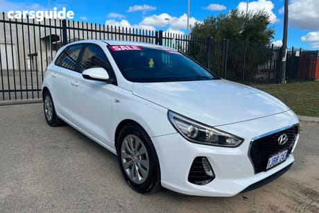 White 2019 Hyundai I30 Hatchback Go
