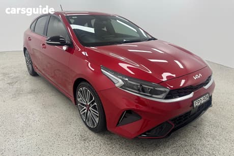 Red 2021 Kia Cerato Sedan Gt