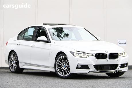 White 2017 BMW 330I Sedan Sport Line