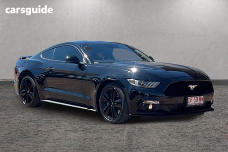 Black 2017 Ford Mustang Coupe Fastback 2.3 Gtdi
